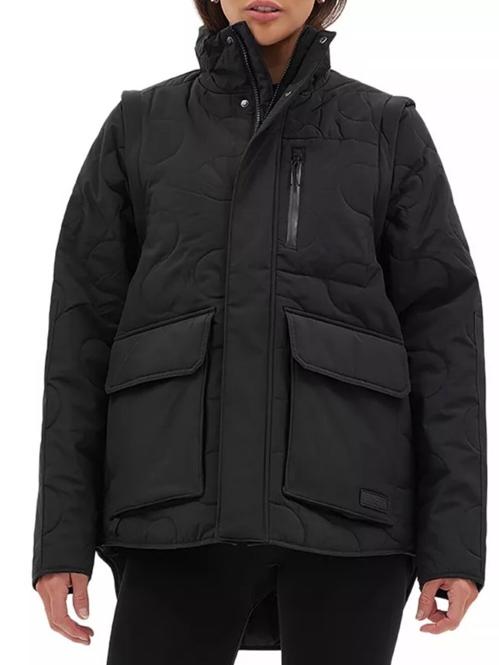 Halfdays Davis Convertible Insulated Jacket Black XS